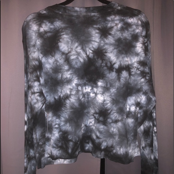 1 of a kind vintage Polaroid long slv tye dye tee - Picture 4 of 4